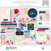 Hoja de Elementos Moonstruck Pink Paislee Pack 2 American Crafts
