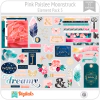 Hoja de Elementos Moonstruck Pink Paislee Pack 3 American Crafts