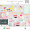 Hoja de Elementos Take Me Away Pink Paislee Pack 1 American Crafts