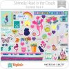 Hoja de Elementos Head In The Clouds Shimelle Pack 4 American Crafts