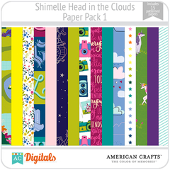 Head In The Clouds Shimelle PP1 American Crafts