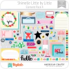 Hojas de Elementos Little by Little Shimelle Pack 4 American Crafts