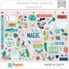 Hoja de Elementos Never Grow Up Shimelle Pack 2 American Crafts