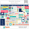 Hoja de Elementos Starshine Shimelle Pack 2 American Crafts