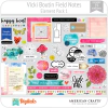 Hoja de Elementos Field Notes Vicki Boutin Pack 1 American Crafts