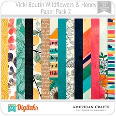 Wildflowers & Honey Vicki Boutin PP2 American Crafts