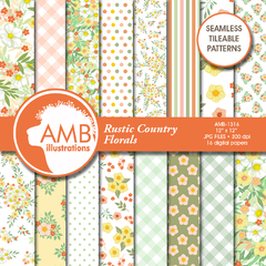 Colección Rustic Country Florals