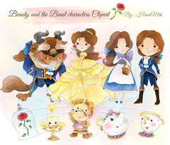 Hoja de Elementos Beauty And The Beast