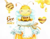 Hoja de Elementos Bee & Honey