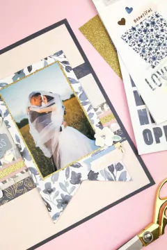 Paper Pad 6"x 6" 36/Pkg Indigo & Ivy Pink Paislee Single-Sided - comprar online