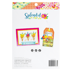 American Crafts Paper Pad 6x8" 36/Pkg Paige Evans Splendid en internet