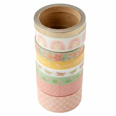 Washi Tape Hello Little Girl Gold Foil American Crafts - comprar online