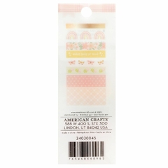 Washi Tape Hello Little Girl Gold Foil American Crafts - tienda online