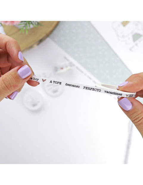 Washi Tape Fino No Olvidar Menos es Nada Alúa Cid