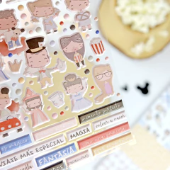 Pegatinas Puffy Fantasía Alúa Cid - comprar online