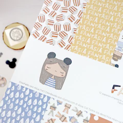 Bloc de 36 papeles Fantasía Alúa Cid