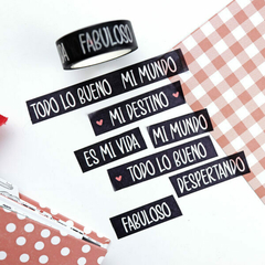 Washi Tape Todo lo Bueno Destino Alúa Cid - comprar online
