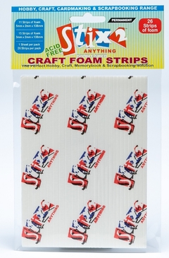 Tiras de Foam adhesivas a doble cara 5 y 3 mm 26 pcs Stix2 en internet