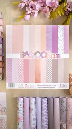 Colección Papeles Básicos Doble Cara 12×12″ Cute Johanna Rivero en internet