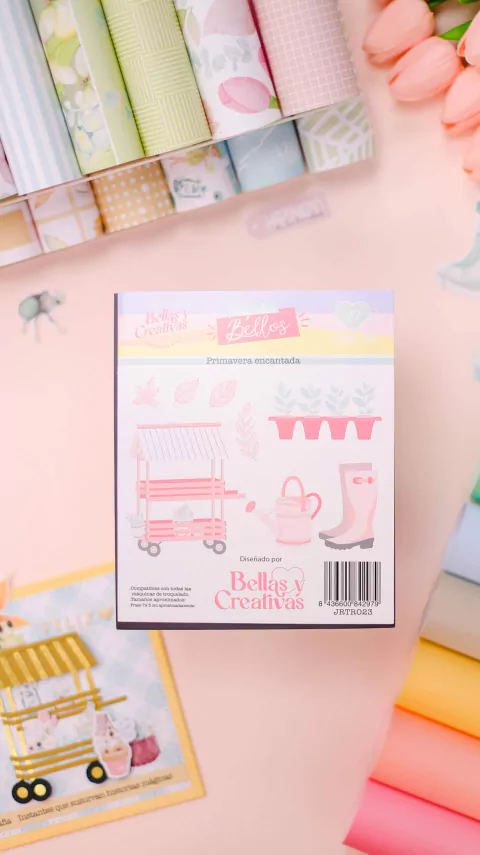 Troquel Primavera Encantada Johanna Rivero - comprar online