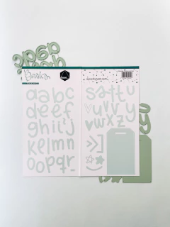 Troquel Abecedario Minúsculas Dunaon - comprar online