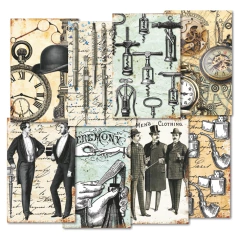 Mini Pad Papeles 7 x 10,8 cm Decorer Gentlemen en internet
