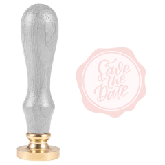 Sello de Lacre Lettering and Me Save The Date Back to Basics Mintopía - comprar online