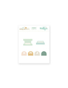 Troquel Tabs Baby Bloom Mintopía