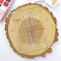Bloque Metacrilato Con Guia Para Sellos 10x15 cm - Scrapear
