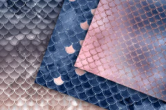 Colección Blush & Navy Mermaid Scales - comprar online