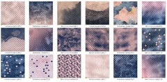 Colección Blush & Navy Mermaid Scales en internet