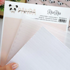Carpeta de Embossing ZIGZAG Panda Alúa Cid - comprar online