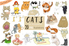 Hoja de Elementos Gatos