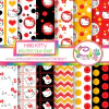 Colección Hello Kitty (rojo y amarillo)