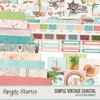 Colección Simple Vintage Coastal Simple Stories