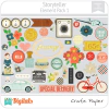 Hoja de Elementos Storyteller Pack 1 American Crafts
