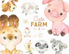 Hoja de Elementos Cute Farm 2