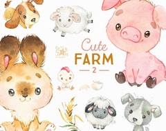 Hoja de Elementos Cute Farm 2