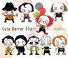 Hoja de Elementos Cute Horror