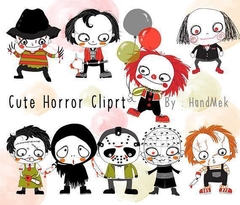 Hoja de Elementos Cute Horror