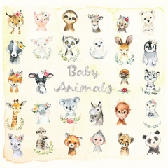 Hoja de Elementos Baby Animals