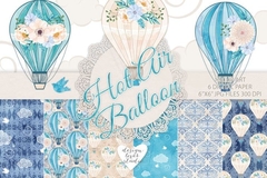 Colección Hot Air Balloon Blue
