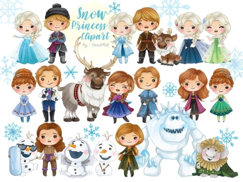 Hoja de Elementos Frozen