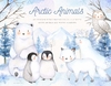 Hoja de Elementos Artic Animals