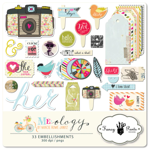 Hoja de Elementos Meology Pack 2 Fancy Pants