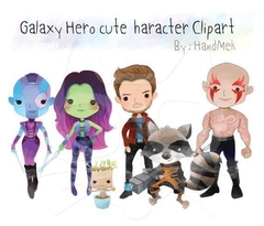 Hoja de Elementos Guardianes De La Galaxia