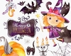 Hoja de Elementos Happy Halloween