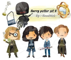 Hoja de Elementos Harry Potter Set 4