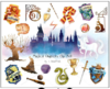 Hoja de Elementos Magical Objects (Harry Potter)