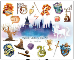 Hoja de Elementos Magical Objects (Harry Potter)